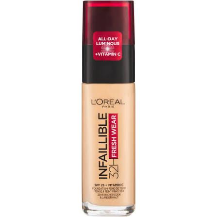 L'Oréal Paris Infaillible 32H Fresh Wear Foundation 235 Honey 30ml